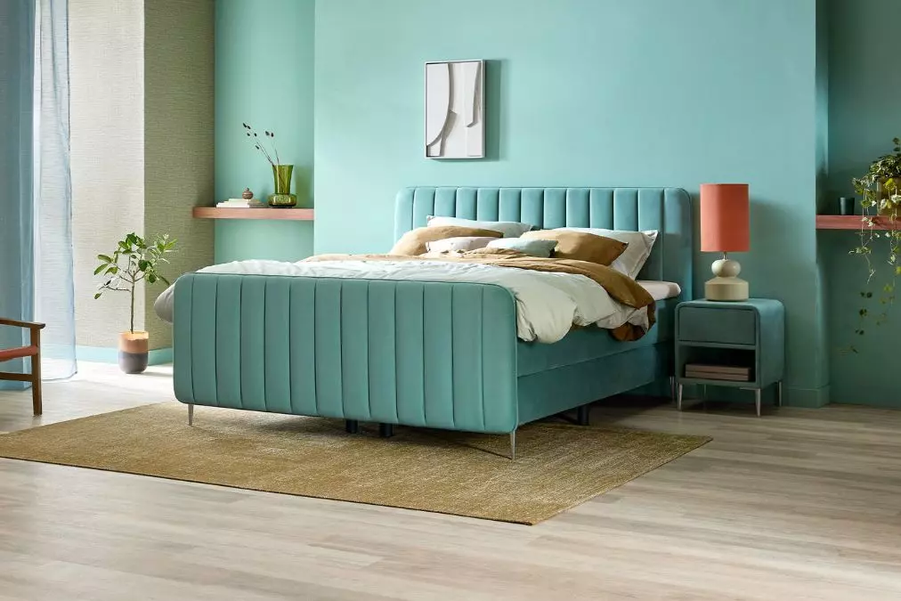 Kleurrijke slaapkamer