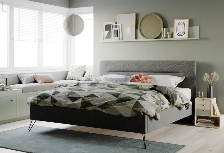 Gestoffeerd Bedframe Online-Only Dream Comet