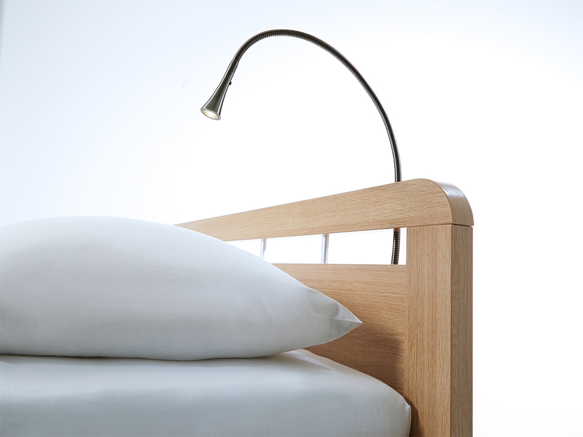 Bedlamp Tulip Black chrome