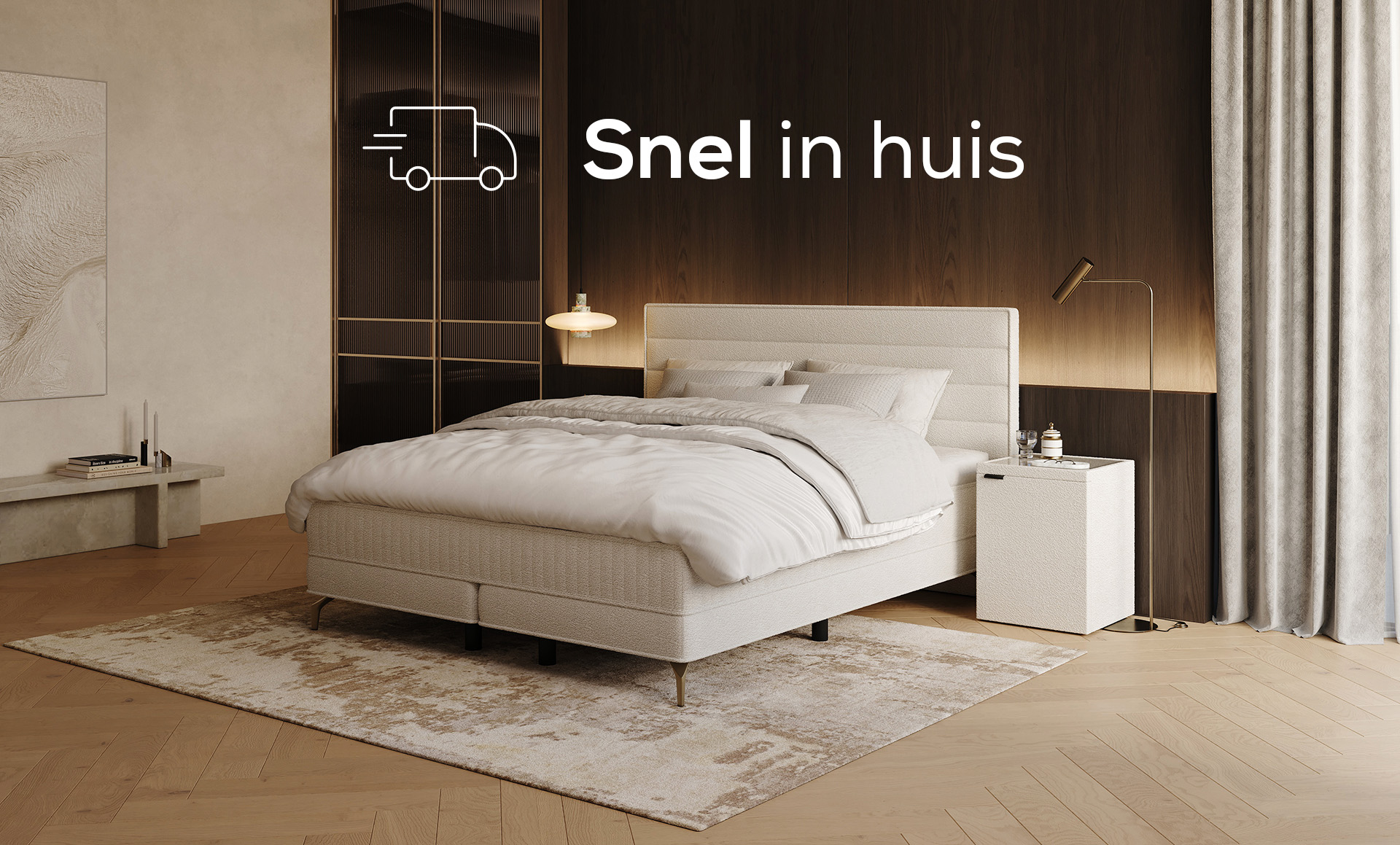 Jouw bed snel in huis