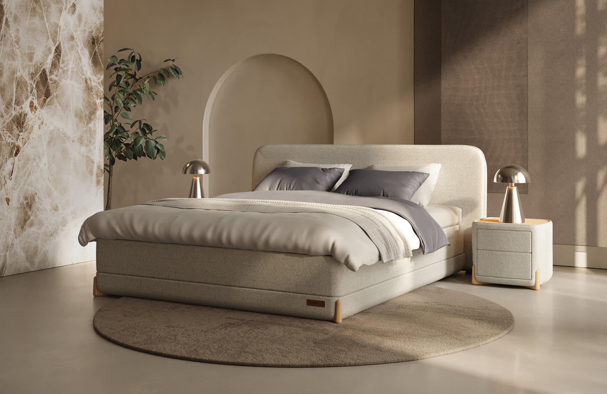 Boxspring LIVSON No. 6