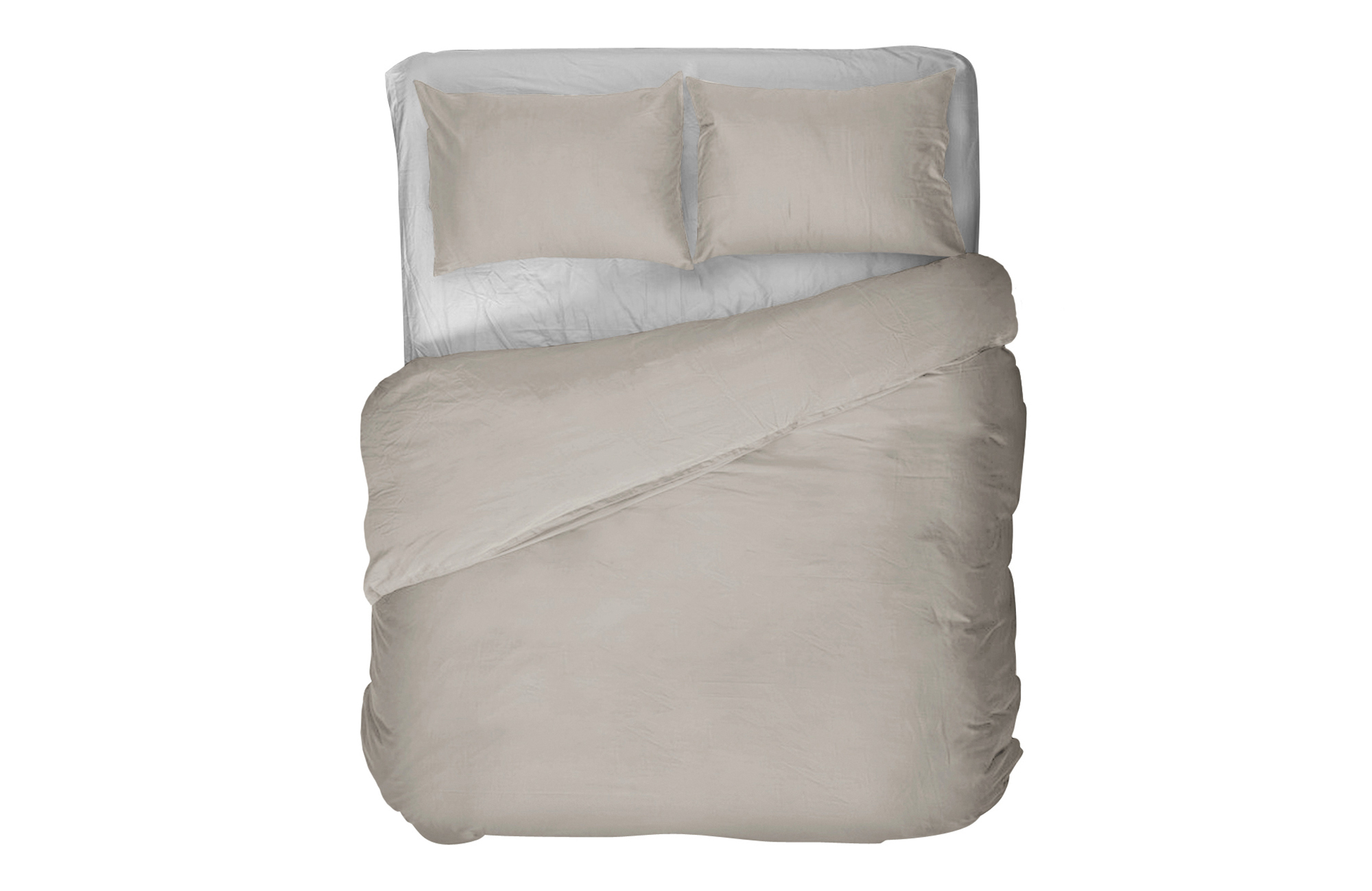 Kayori Daiki Dekbedovertrek Silver Grey