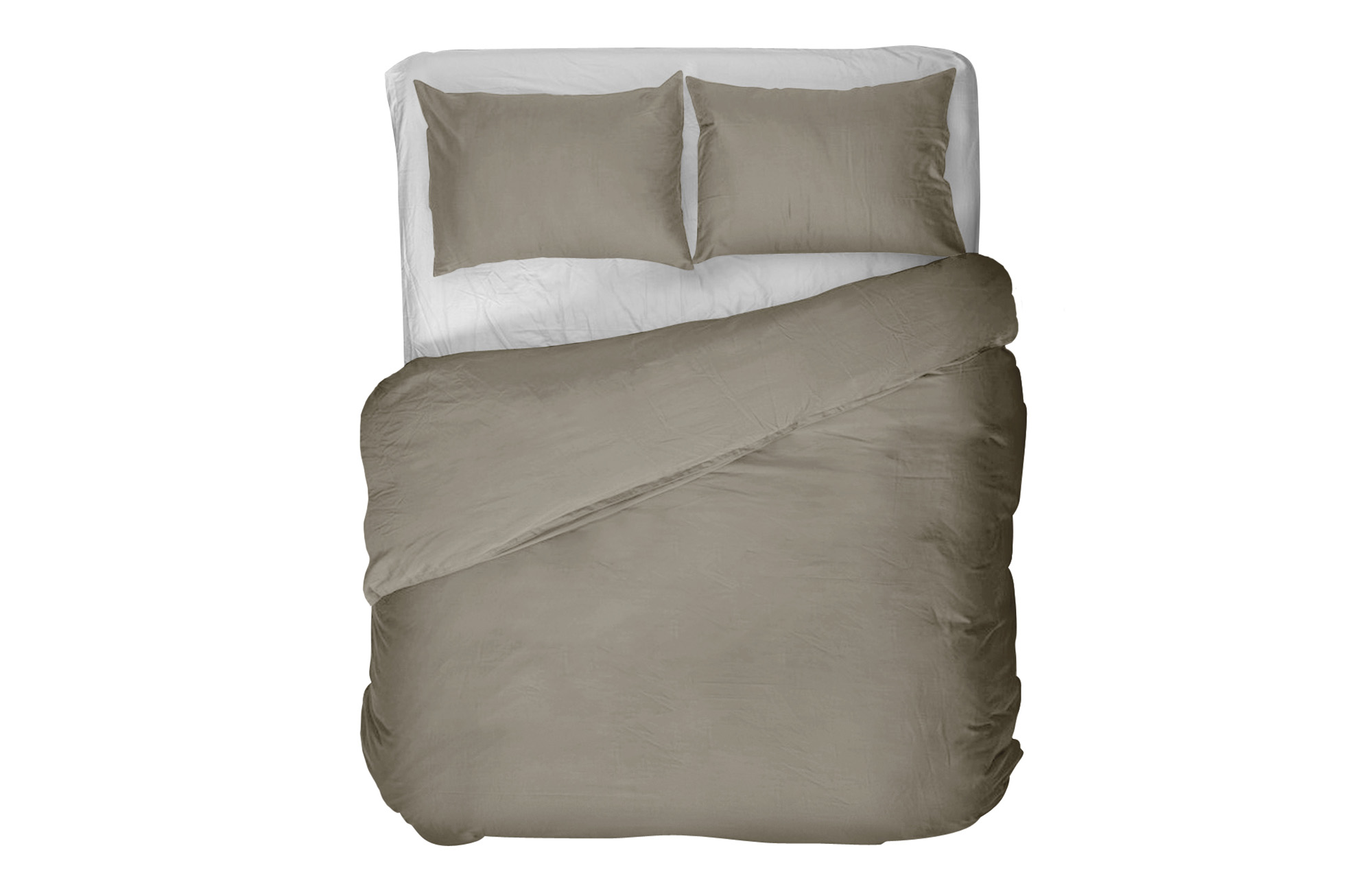 Kayori Edo Dekbedovertrek Khaki