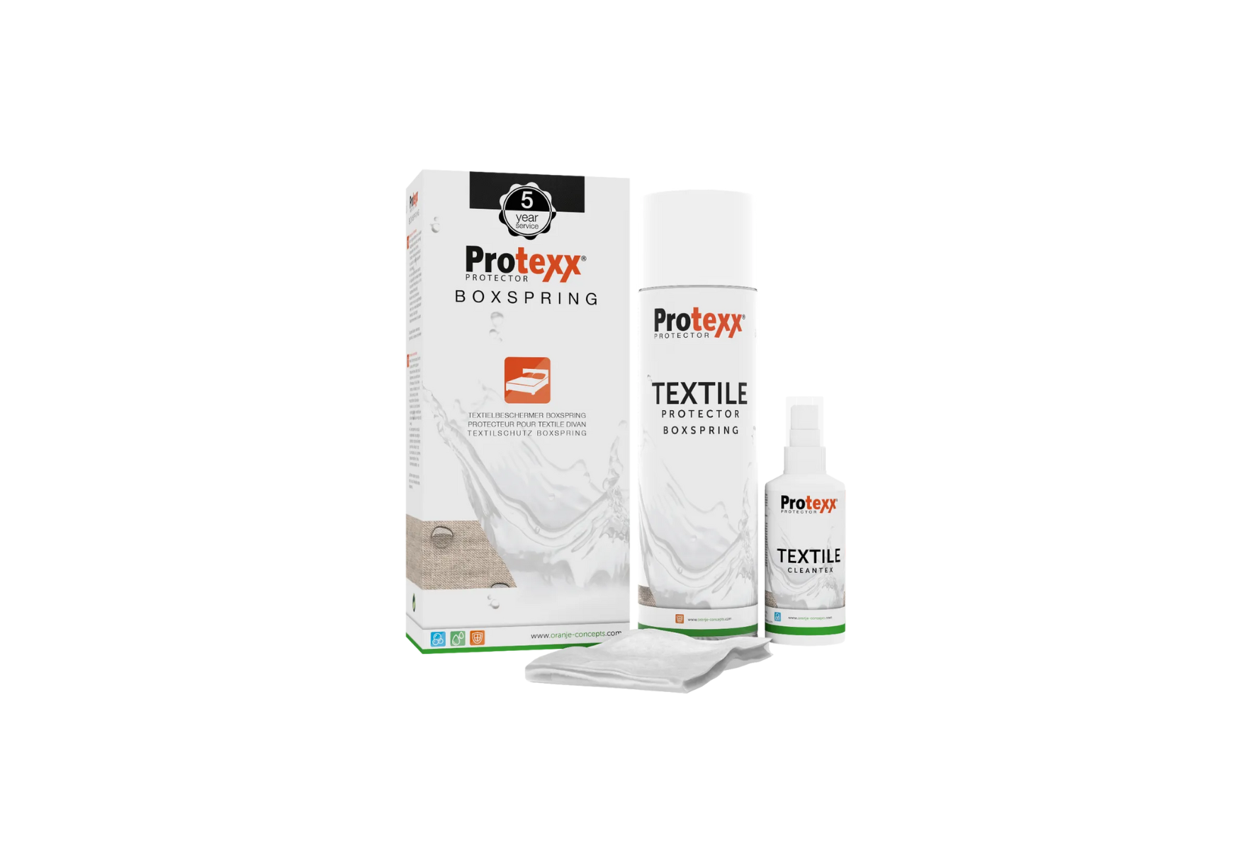 Protexx Textile Protector voor boxsprings