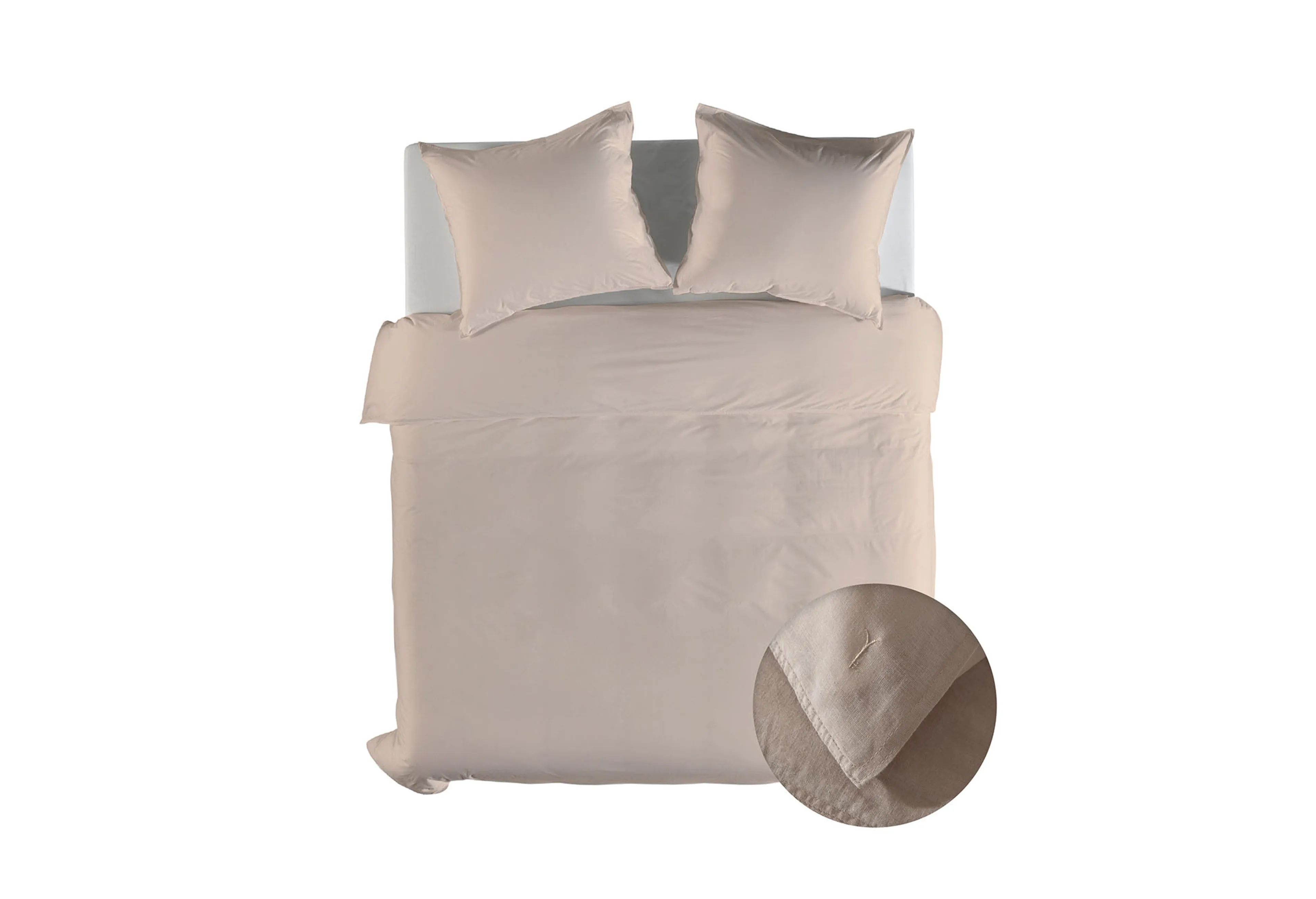 Yellow Suite Saint-Tropez Dekbedovertrek Sand