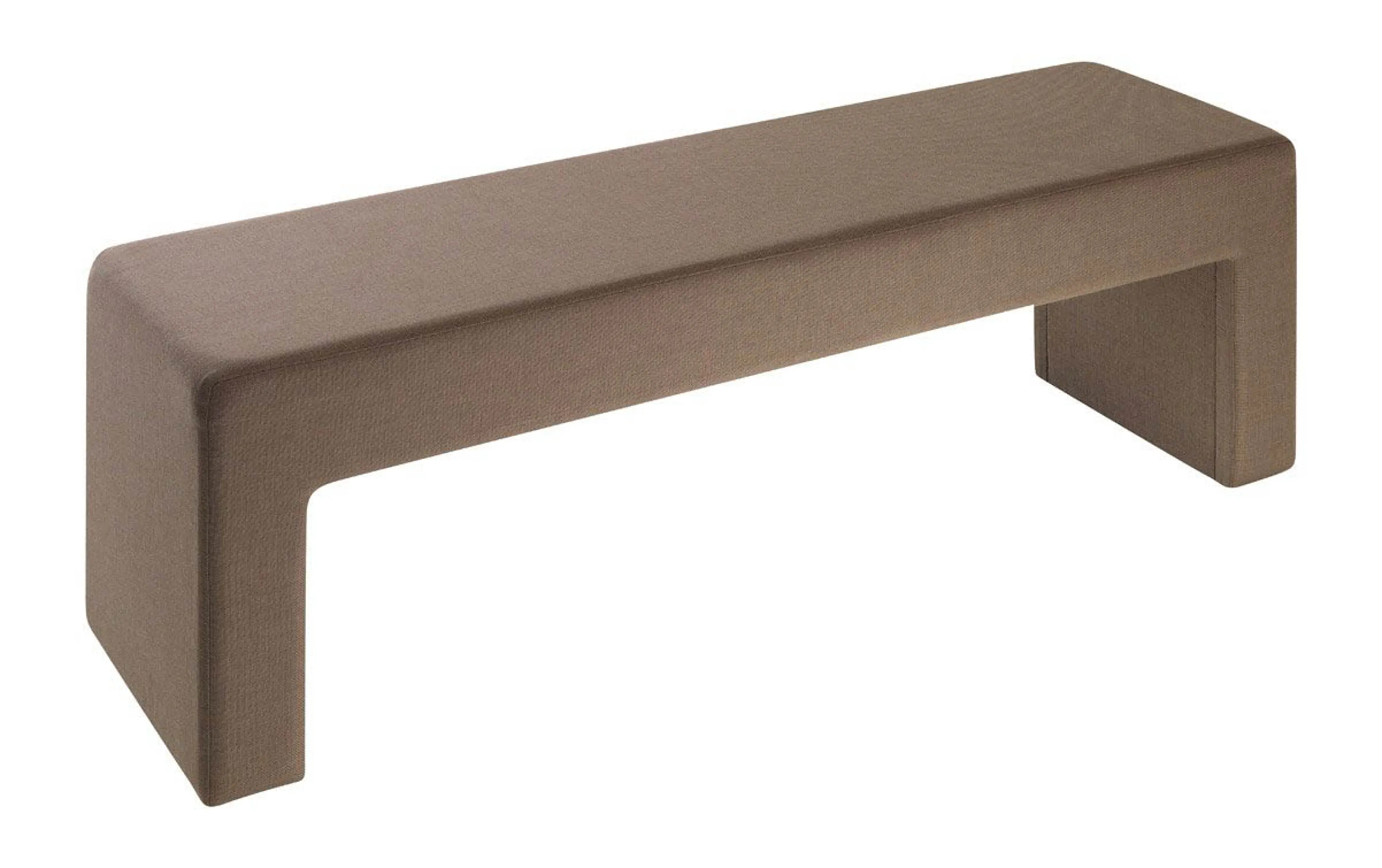 Bedbank Square Gestoffeerd