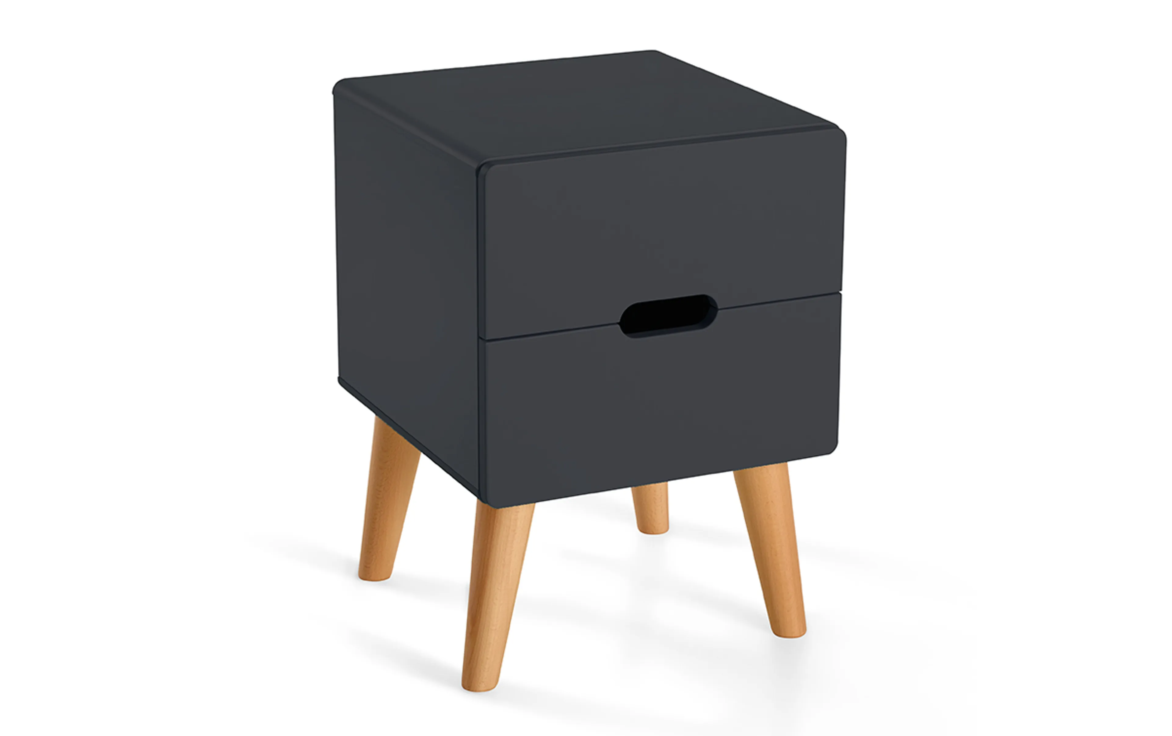 Nachtkast Dansk Antraciet